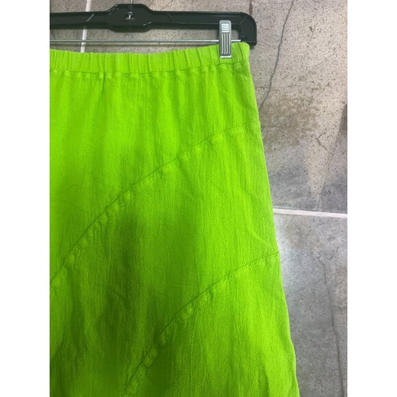 Manta Del Lago Gauze Skirt Women XL Pull On NWT Lot of 2 Beach White Green - Picture 8 of 14